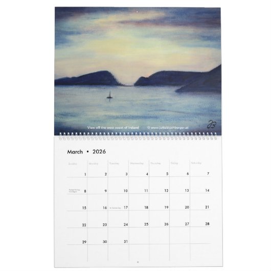 Horizons - Kunstkalender Kalender (Mar 2026)