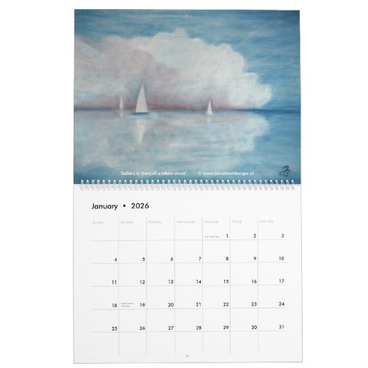 Horizons - Kunstkalender Kalender (Jan 2026)