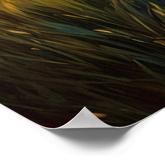 Horizon's omhelzing, grenzeloze schoonheid poster (Hoek)