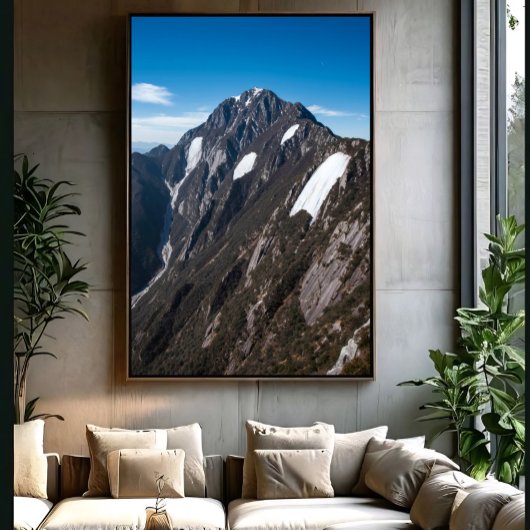 Horizons van Bergen Canvas Afdruk