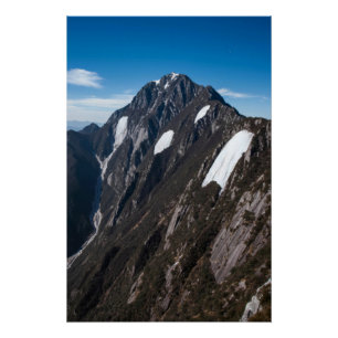 Horizons van de bergen perfect poster