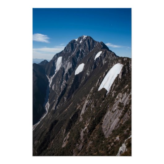 Horizons van de bergen perfect poster (Voorkant)