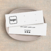 Horizontaal 4-studenoorstang toevoegen mini visitekaartjes