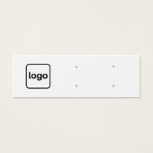 Horizontaal 4-studenoorstang toevoegen mini visitekaartjes (Voorkant)