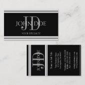 Horizontaal arts B/B Visitekaartje (Voorkant / Achterkant)