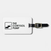 Horizontaal Bagagelabel van de pomp Cortisol (Voorkant horizontaal)