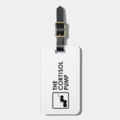 Horizontaal Bagagelabel van de pomp Cortisol (Voorkant verticaal)