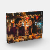 Horizontaal Blok Fotoblock (Links)