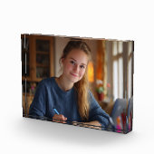Horizontaal Blok Fotoblock (Rechts)