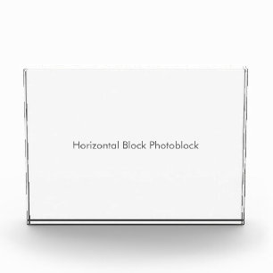 Horizontaal Blok Fotoblok