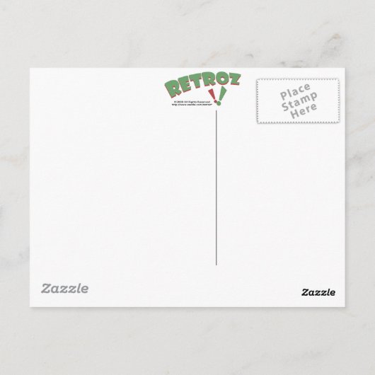 Horizontaal Briefkaart Gamochonia (Achterkant)