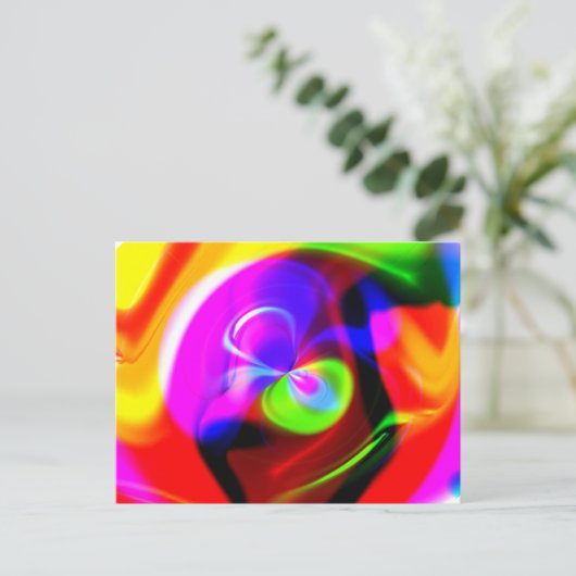 Horizontaal Briefkaart "Perplexing Vortex" (Staand voorkant)