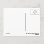 Horizontaal Briefkaart voor huizenreservering (Achterkant)