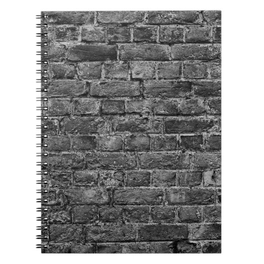 horizontaal deel van de zwarte behangwand,br notitieboek (Voorkant)
