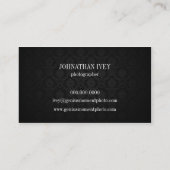 Horizontaal foto-Visitekaartje Visitekaartje (Achterkant)