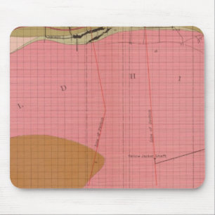 Horizontaal gedeelte van de Comstock Lode South Muismat