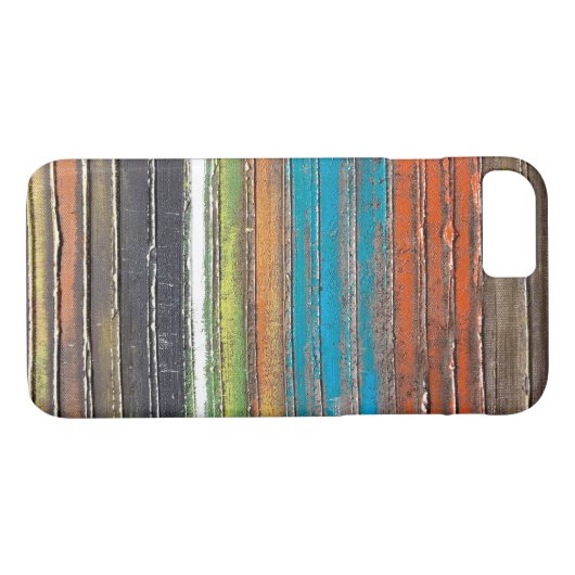 horizontaal geschilderd abstract Case-Mate iPhone case (Achterkant (Horizontaal))