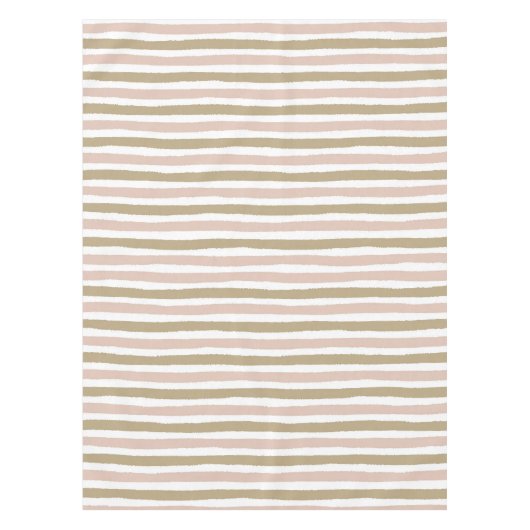 Horizontaal gestreept  tafelkleed (Voorkant)