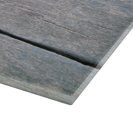 Horizontaal grijs hout snijplank (Hoek)