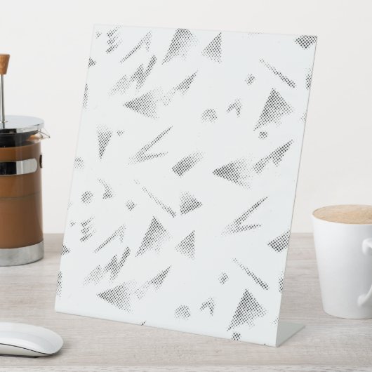 Horizontaal, grijs Pedestal Sign Reclamebord Met Voetstuk (Insitu)