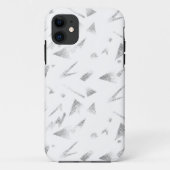 Horizontaal, grijze cloud Case-Mate iPhone case (Achterkant)
