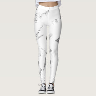 Horizontaal, grijze cloud leggings