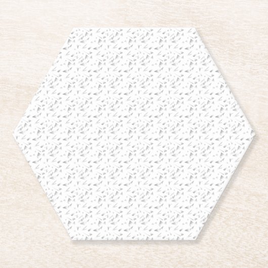 Horizontaal, Grijze wolk Kartonnen Onderzetters (Voorkant)