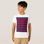 Horizontaal grote, moderne trilling t-shirt (Voorkant volledig)