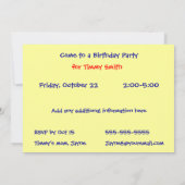 Horizontaal Kaart (Achterkant)