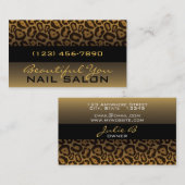 Horizontaal luipend Visitekaartje afdrukken (Voorkant / Achterkant)