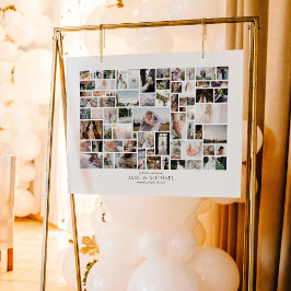 Horizontaal Maak Je Eigen 56 Foto Collage Poster