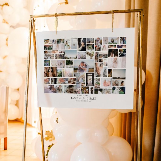 Horizontaal Maak Je Eigen 56 Foto Collage Poster