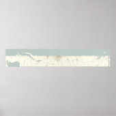 Horizontaal meer van het ongekende Michigan Poster (Voorkant)