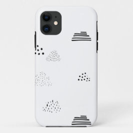 Horizontaal, middelgrijs Case-Mate iPhone case