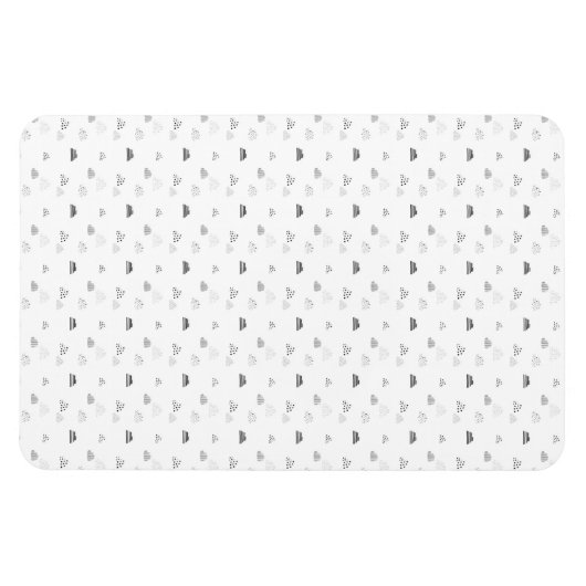 Horizontaal, middelgrijs magneet (Horizontaal)