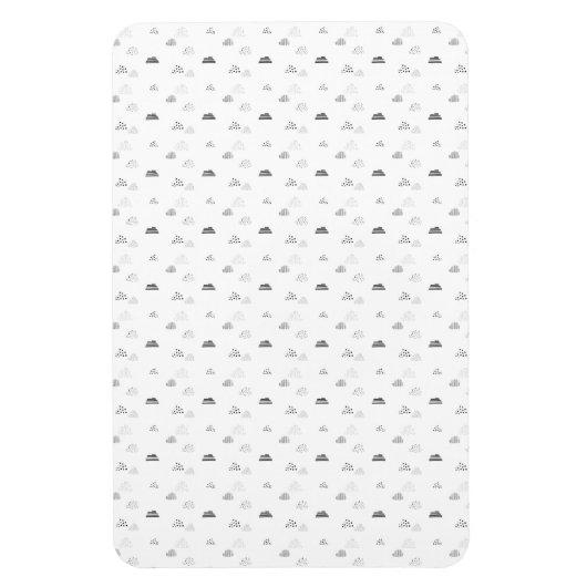 Horizontaal, middelgrijs magneet (Verticaal)