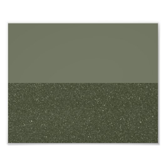 Horizontaal Moss Groen Poster – (Voorkant)