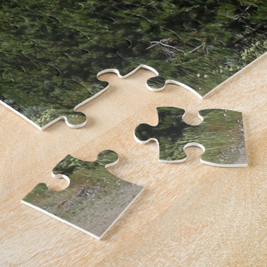 Horizontaal nationaal park Grand Tetons Legpuzzel (Zijkant)