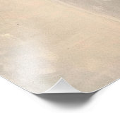 Horizontaal neutraal Abstract minimalistisch wandt Foto Afdruk (Hoek)