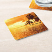 Horizontaal onderzetter voor zonnebrand van palmbo (Schuin)