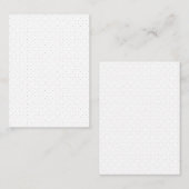 horizontaal ontwerp 35 notitiekaartje (Voorkant / Achterkant)