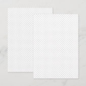 horizontaal ontwerp 39 RSVP kaartje (Voorkant / Achterkant)