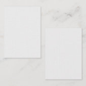 horizontaal ontwerp achtenveertig notitiekaartje (Voorkant / Achterkant)