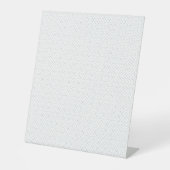 horizontaal ontwerp Derendertig Reclamebord Met Voetstuk (Voorkant)