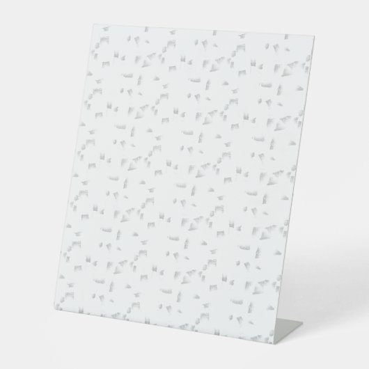 horizontaal ontwerp zestien reclamebord met voetstuk (Voorkant)