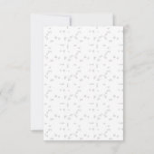 horizontaal ontwerp zestien RSVP kaartje (Achterkant)