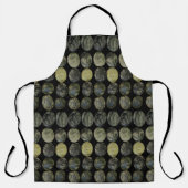 Horizontaal patroon van ovaal gepantserd gekonkel schort (Voorkant)