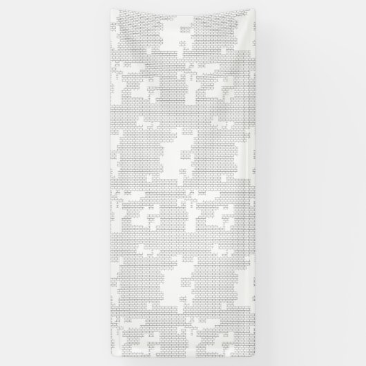 Horizontaal, Porcelein, Seashell Banner (Verticaal)