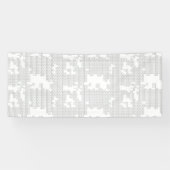 Horizontaal, Porcelein, Seashell Banner (Horizontaal)