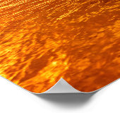 Horizontaal poster voor zonnebrand van palmbomen (Hoek)